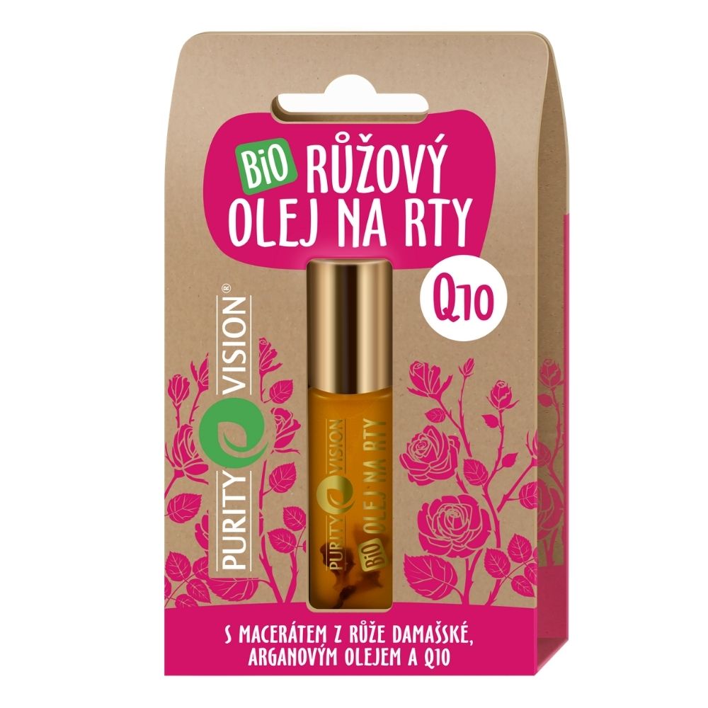 Bio rožno olje za ustnice 10 ml