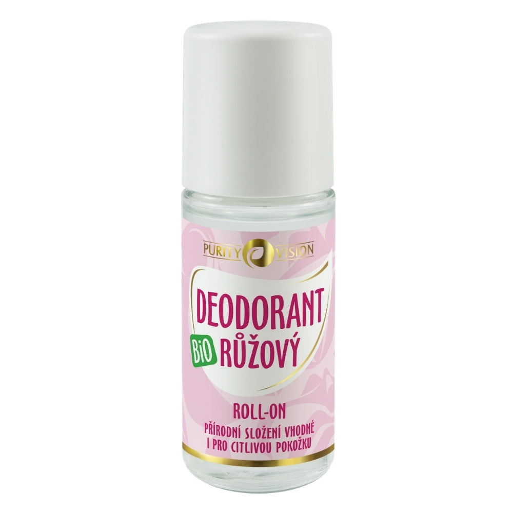 Bio rožni roll-on deodorant 50 ml