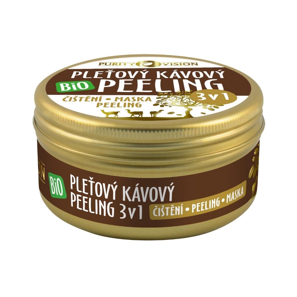 Bio kavna piling maska za obraz 3v1 70 ml