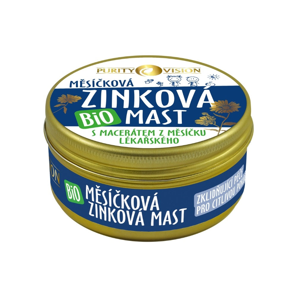 Organska ognjičeva cinkova mazilo 70 ml – kozmetična napaka