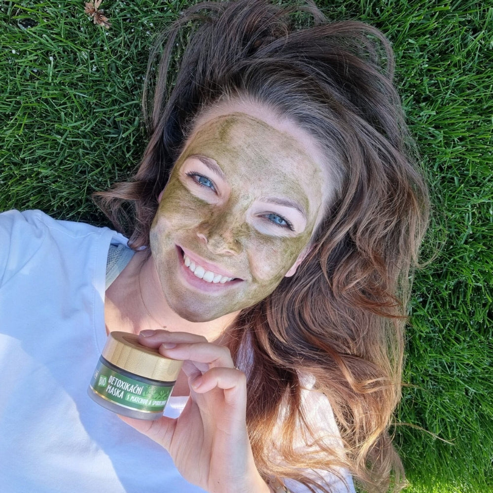 Bio detox maska z matcho in spirulino 40 ml