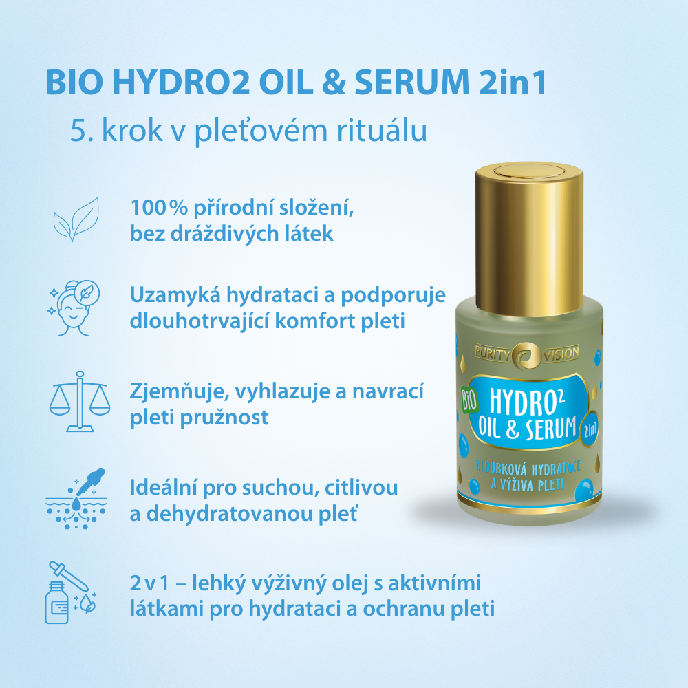 Bio Hydro2 olje in serum 2v1 30 ml