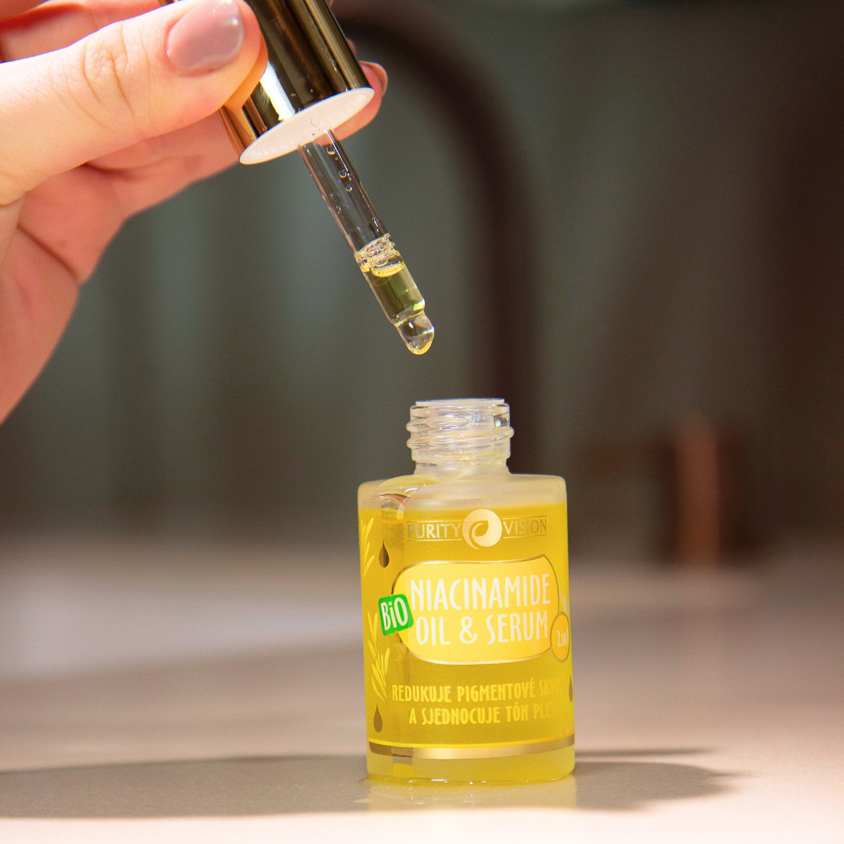 Bio niacinamid olje in serum 2v1 30 ml