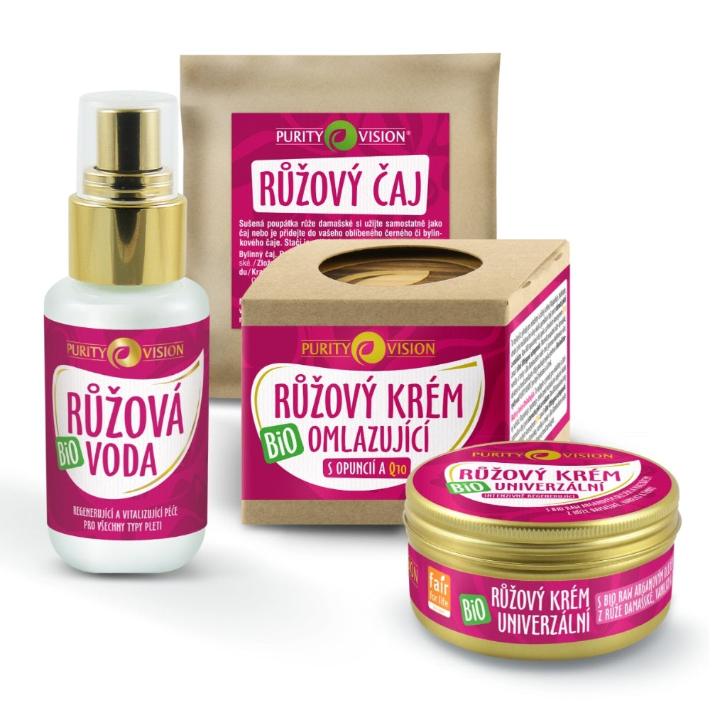 Bio rožni set