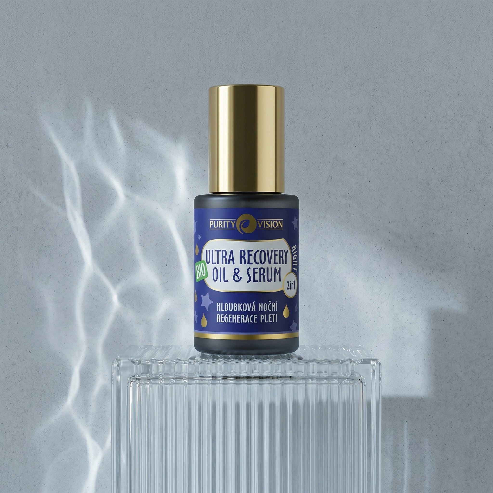 Bio Ultra Recovery nočno olje in serum 2v1 30 ml